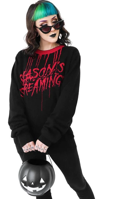 Season's Screamings | SWEATER* FOXBLOOD The Nightmare Before Christmas Season's Screamings | SWEATER* -VERA’S EYECANDY Shop foxblood seasons screamings sweater 1 5b868128 cde1 44ac bf38