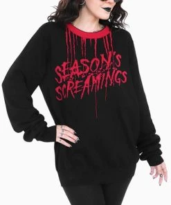 FOXBLOOD The Nightmare Before Christmas Season's Screamings | SWEATER* 6 FOXBLOOD The Nightmare Before Christmas Season's Screamings | SWEATER* -VERA’S EYECANDY Shop foxblood seasons screamings sweater 3 580400c5 f4bc 4a18 b469 e3c204cd8d9b 700x700