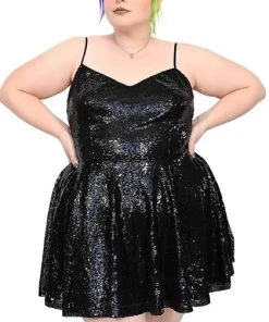 FOXBLOOD New Sequin | SKATER DRESS