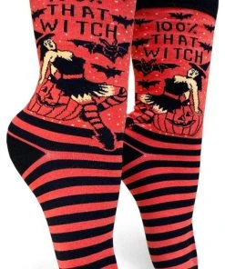 GROOVY THINGS Bats 100% That Witch | CREW SOCKS