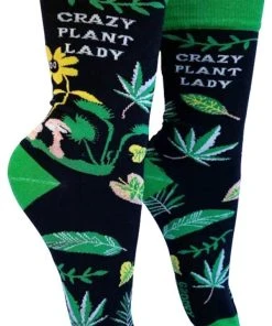 GROOVY THINGS All Crazy Plant Lady | CREW SOCKS