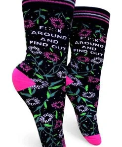 GROOVY THINGS Mens Underwear + Socks F*ck Around | CREW SOCKS