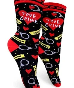 GROOVY THINGS Mens Clothing True Crime | CREW SOCKS