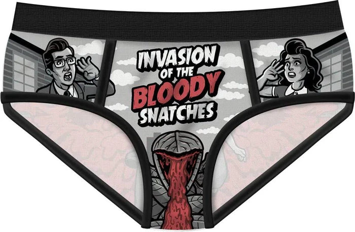 Invasion of the Bloody Snatches | UNDERWEAR HAREBRAINED Horror Invasion Of The Bloody Snatches | UNDERWEAR -VERA’S EYECANDY Shop harebrained invasion of the bloody snatches underwear 3 3fe1a352 4676 465a 8a86