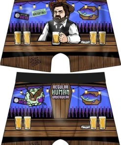 HAREBRAINED Mens Clothing Regular Human | BOXER BRIEFS