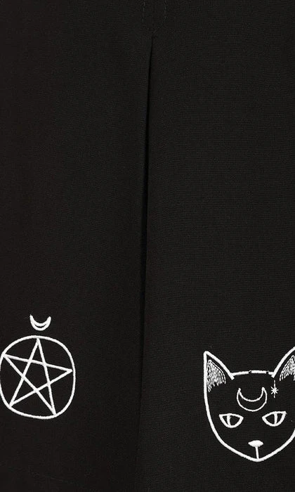 HELL BUNNY Cats Dawn | MINI SKIRT 9 HELL BUNNY Cats Dawn | MINI SKIRT - Image 7
