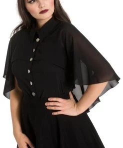 HELL BUNNY Corporate + Office Wear Draco | TOP