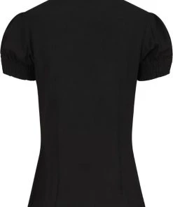 HELL BUNNY Corporate + Office Wear Drusilla [Black/White] | TOP -VERA’S EYECANDY Shop hell bunny drusilla black white top 7 506362b9 e98d 4945 9185 952bbfe19776 700x700