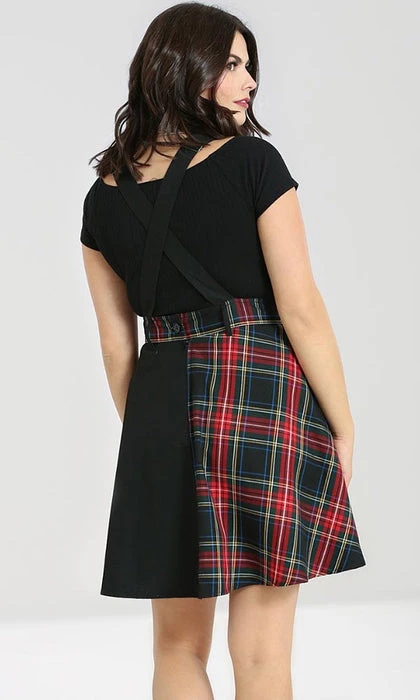 HELL BUNNY All Heather | PINAFORE DRESS - Image 5