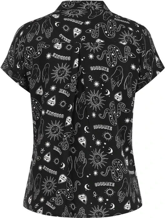 HELL BUNNY All Hello Goodbye | SHIRT - Image 7