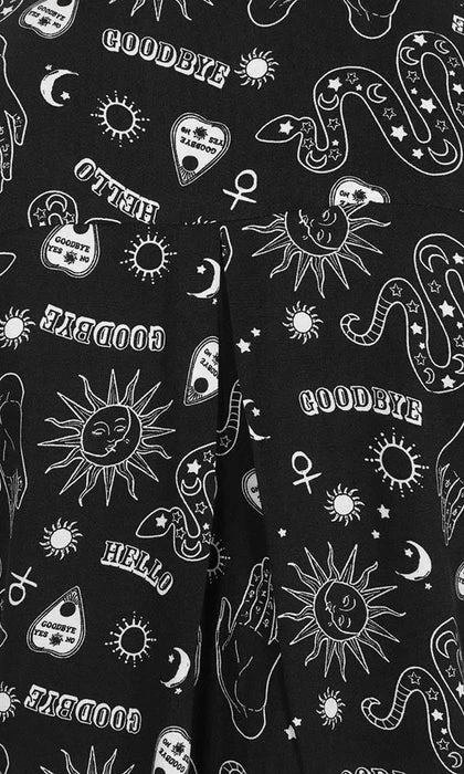 HELL BUNNY All Hello Goodbye | SHIRT - Image 9