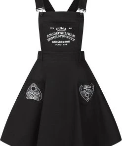 HELL BUNNY Halloween Samara | PINAFORE DRESS