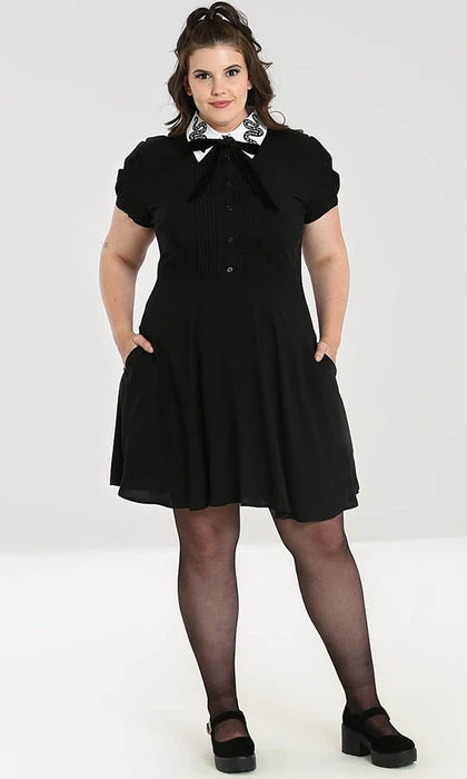 HELL BUNNY Corporate + Office Wear Serpentine | MINI DRESS 7 HELL BUNNY Corporate + Office Wear Serpentine | MINI DRESS - Image 5
