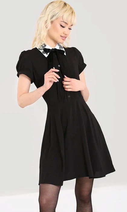 HELL BUNNY Corporate + Office Wear Serpentine | MINI DRESS 10 HELL BUNNY Corporate + Office Wear Serpentine | MINI DRESS - Image 8