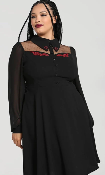 HELL BUNNY The Moon Tallulah | MID DRESS - Image 11