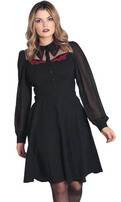 HELL BUNNY The Moon Tallulah | MID DRESS