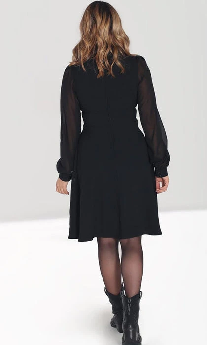 HELL BUNNY The Moon Tallulah | MID DRESS - Image 4