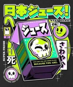 ILUSTRATA Ghosts Japanese Juice | T-SHIRT 4 ILUSTRATA Ghosts Japanese Juice | T-SHIRT -VERA’S EYECANDY Shop ilustrata japanese juice t shirt 2 700x700