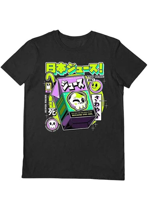 Japanese Juice | T-SHIRT ILUSTRATA Ghosts Japanese Juice | T-SHIRT -VERA’S EYECANDY Shop ilustrata japanese juice t shirt