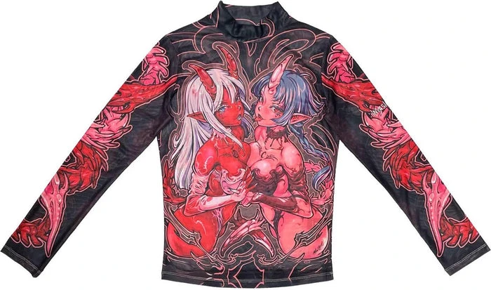 Acid Onis | SHEER TOP INVASION CLUB Anime & Manga Acid Onis | SHEER TOP -VERA’S EYECANDY Shop invasion club acid onis sheer top 1 9076a0cf 78c5 4f21 872a