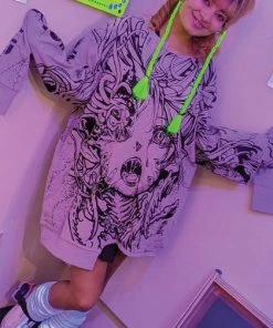 INVASION CLUB Anime & Manga Conjugation [Lavender] | PULLOVER -VERA’S EYECANDY Shop invasion club conjugation lavender pullover 7 d3802fdb 25de 4389 84f1 292b11bb3ddd 700x700