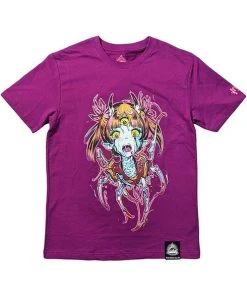 INVASION CLUB Mens Clothing Phage-Chan [Purple] | T-SHIRT** -VERA’S EYECANDY Shop invasion club phage chan purple t shirt 1 4c9b47c8 15bc 40a4 9d8a 9d24e3aa11c8 700x700