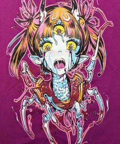 INVASION CLUB Mens Clothing Phage-Chan [Purple] | T-SHIRT** -VERA’S EYECANDY Shop invasion club phage chan purple t shirt 2 56fbeca3 04f8 472b baa8 eeacc3972850 700x700