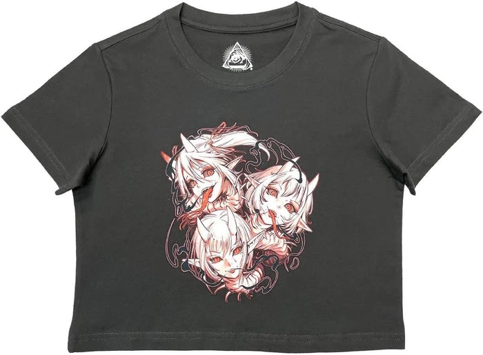 Snake Sisters | BABY TEE INVASION CLUB Anime & Manga Snake Sisters | BABY TEE -VERA’S EYECANDY Shop invasion club snake sisters baby tee 1 482b5ece 416f 4da3 8fad