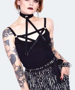 JAWBREAKER Pentacles & Pentagrams Pentagram | STRAPS TOP