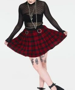 JAWBREAKER All Teen Spirit [Red Tartan] | PLEATED SKIRT -VERA’S EYECANDY Shop jawbreaker teen spirit red tartan pleated skirt 1 0aa0935c 8b48 4815 83be 5beeaf3774af 700x700