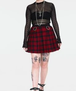 JAWBREAKER All Teen Spirit [Red Tartan] | PLEATED SKIRT -VERA’S EYECANDY Shop jawbreaker teen spirit red tartan pleated skirt 3 cf2329dd 8282 4288 9156 57be1a227348 700x700