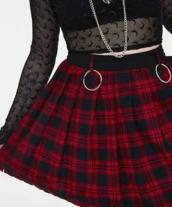 JAWBREAKER All Teen Spirit [Red Tartan] | PLEATED SKIRT -VERA’S EYECANDY Shop jawbreaker teen spirit red tartan pleated skirt 4 108f313b 3b75 4255 90ee f0fd9e9fe454 700x700