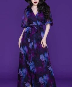 KATAKOMB New Winona [Purple] | FLORAL DRESS