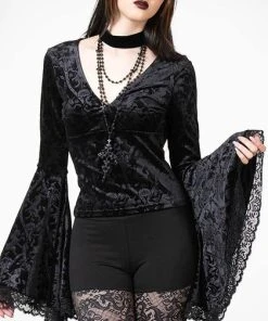 KILLSTAR All Aetheling [Black] | TOP -VERA’S EYECANDY Shop killstar aetheling black top 3 020ce19d f135 4c0a a243 e10a71999df3 700x700