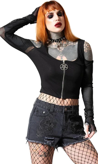 Alchemille | DENIM SHORTS KILLSTAR The Moon Alchemille | DENIM SHORTS -VERA’S EYECANDY Shop killstar alchemille denim shorts 1 05c60969 f74e 4fa0 8e8d