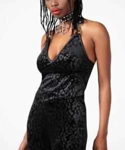 KILLSTAR Alley Cat [Black] | HALTER TOP* -VERA’S EYECANDY Shop killstar alley cat black halter top 3 94065aef 728d 49d2 bfc9 4756ca2e9acc 700x700