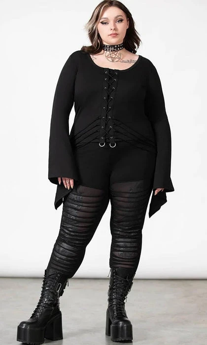 KILLSTAR Grunge Assent | SLASHED LEGGINGS 6 KILLSTAR Grunge Assent | SLASHED LEGGINGS - Image 4