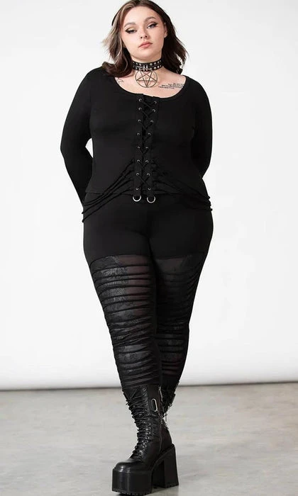KILLSTAR Grunge Assent | SLASHED LEGGINGS 11 KILLSTAR Grunge Assent | SLASHED LEGGINGS - Image 9