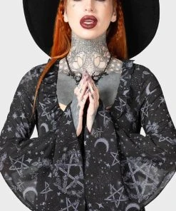 KILLSTAR The Moon Astral Willow | DRESS -VERA’S EYECANDY Shop killstar astral willow dress 5 700x700