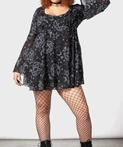 KILLSTAR The Moon Astral Willow | DRESS -VERA’S EYECANDY Shop killstar astral willow dress 8 700x700