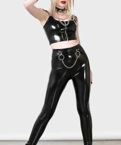 KILLSTAR Fetish Bat B*tch [Black] | LEGGINGS