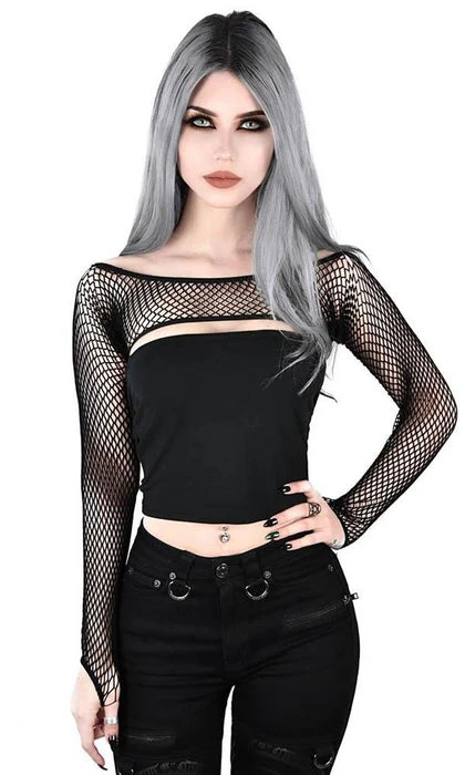 KILLSTAR Fetish Bite Me | FISHNET BOLERO
