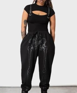 KILLSTAR Mens Clothing Bone Idle | JOGGERS