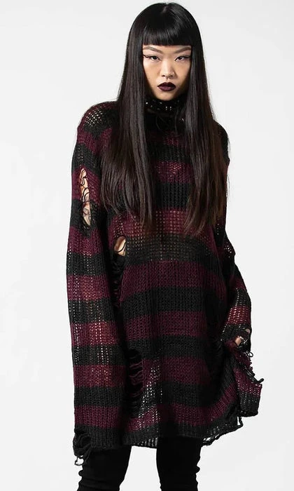 Cassius | KNIT SWEATER KILLSTAR Mens Clothing Cassius | KNIT SWEATER -VERA’S EYECANDY Shop killstar cassius knit sweater 1 bc4f074e 5d63 45e3 919e