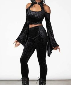 KILLSTAR All Caturday [Black] | LEGGINGS