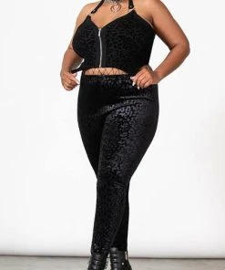 KILLSTAR All Caturday [Black] | LEGGINGS -VERA’S EYECANDY Shop killstar caturday black leggings 6 8ee36900 2564 4e3c a00c d9efc7b7614e 700x700