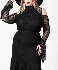 KILLSTAR Corporate + Office Wear Chantra | PENCIL SKIRT** -VERA’S EYECANDY Shop killstar chantra pencil skirt 5 513385e9 717b 4951 bd56 78d4aa816818 700x700