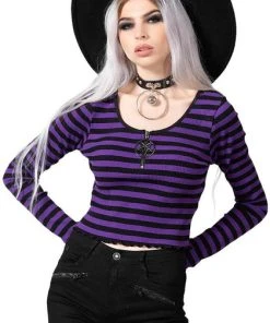 KILLSTAR All Chimera [Purple] | LONG SLEEVE TOP