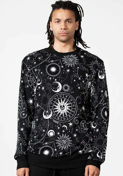 KILLSTAR Mens Clothing Corvus | LOUNGE SWEATSHIRT 4 KILLSTAR Mens Clothing Corvus | LOUNGE SWEATSHIRT - Image 2