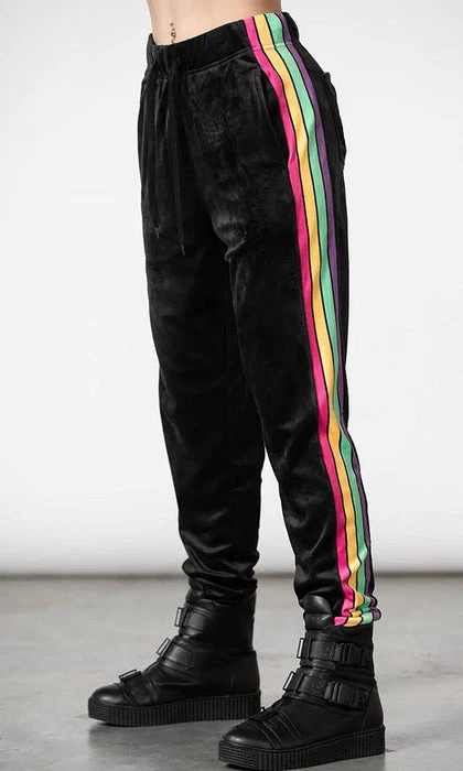 Coven Chill | VELOUR JOGGERS KILLSTAR Mens Clothing Coven Chill | VELOUR JOGGERS -VERA’S EYECANDY Shop killstar coven chill velour joggers 4 43680957 3fd0 4c3b 8883